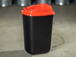 FEREX Dizajnový odpadkový kôš 45 l červený