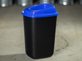 FEREX Dizajnový odpadkový kôš 45 l modrý