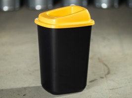 FEREX Dizajnový odpadkový kôš 45 l žltý