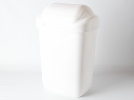 FEREX Plastový odpadkový kôš biely 15 l