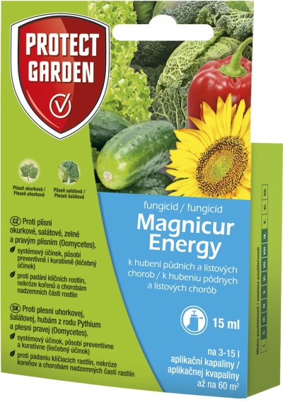 Magnicur Energy proti plesni uhorkovej, šalátovej a plesni pravej - 15 ml
