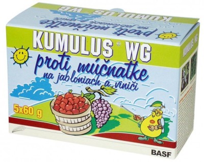 Kumulus WG proti múčnatke na jabloniach a viniči - 5x60 g