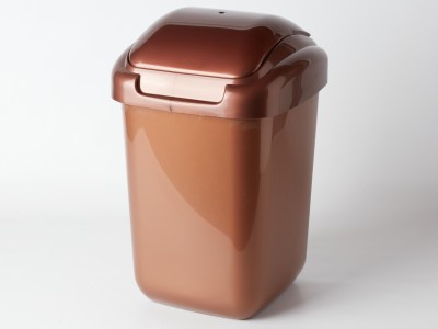 FEREX Plastový odpadkový kôš medený 50 l